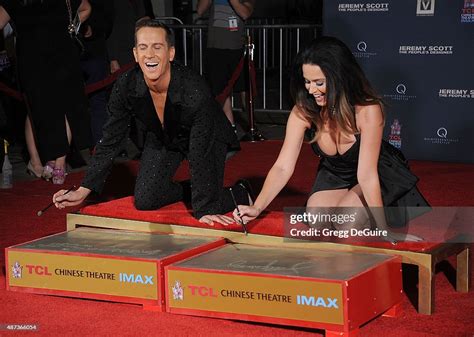 Jeremy Scott And Katy Perry Hand Print Ceremony At Tcl Chinese Imax News Photo Getty Images