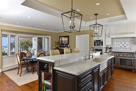 Open Floor Plan With Kitchen And Dining Area Cool Kitchens Custom