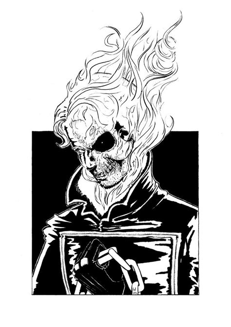 Johnny Blaze By Luilouie On Deviantart Ghost Rider Pictures Ghost