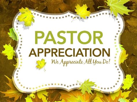 Pastor Appreciation Day Christian Powerpoint Pastors Appreciation
