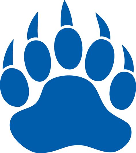 Logos With Blue Bear Paw - ClipArt Best png image