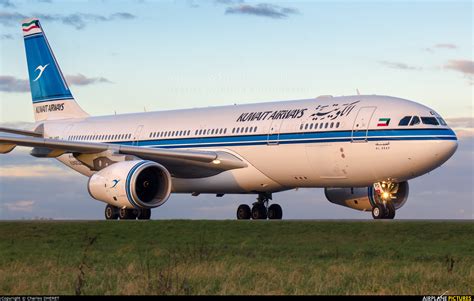 9k Apd Kuwait Airways Airbus A330 200 At Paris Charles De Gaulle