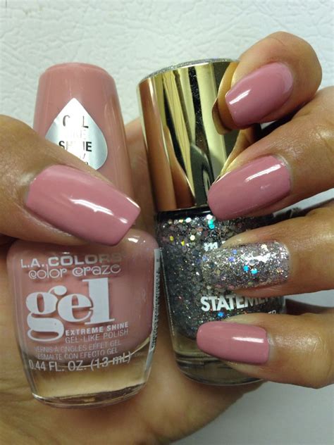 LA Colors Gel Polish In The Nude Color Mademoiselle La Colors Nail