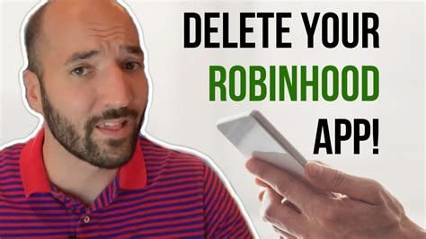 But what's good news for the trading app is likely not good trading apps like robinhood are having a moment. Delete your Robinhood App! - YouTube