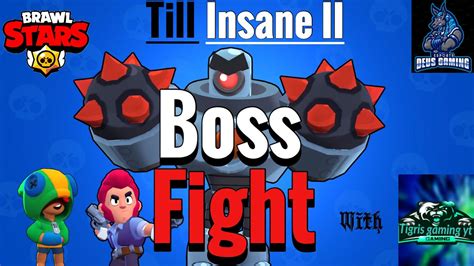 The battle starts immediately and slowly grows harder. Intense Boss Fight | Brawl Stars | Deus Gaming YT | - YouTube