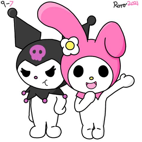 My Melody And Kuromi By Roro102900 On Newgrounds
