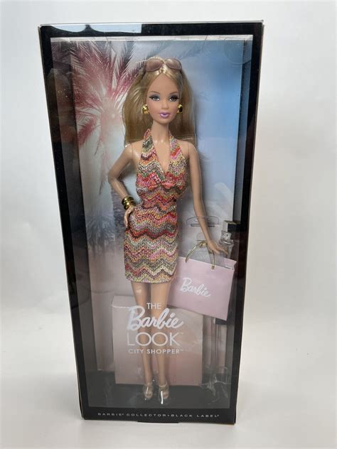 The Barbie Look City Shopper Barbie Collector Blonde 2012 Mattel X8256 Nrfb Ebay