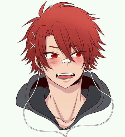 💙💮 𝓹𝓲𝓷𝓽𝓮𝓻𝓮𝓼𝓽 김 나비 💙💮 Anime Cute Anime Guys Manga Boy Anime Red Hair