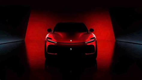 Ferrari Purosangue Preview Photos Specs Details