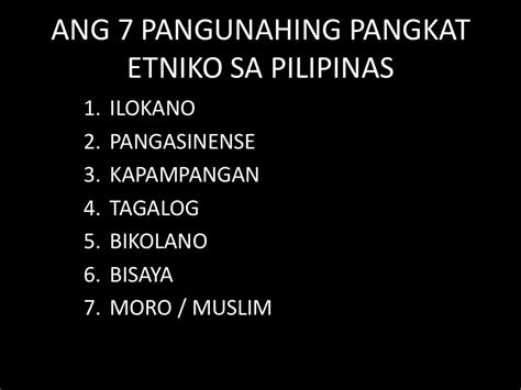 Larawan Ng Iba T Ibang Pangkat Etniko Sa Pilipinas Mobile Legends