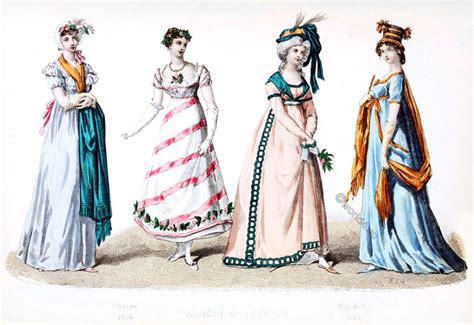 Fashion History Reign Of Napoleon I 1804 To 1814