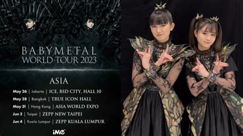 Babymetal Siap Gelar Konser Di Jakarta Pada 26 Mei Mendatang