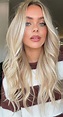 33 Cute Blonde Hair Color Trends 2022 : Creamy Blonde | Summer blonde ...