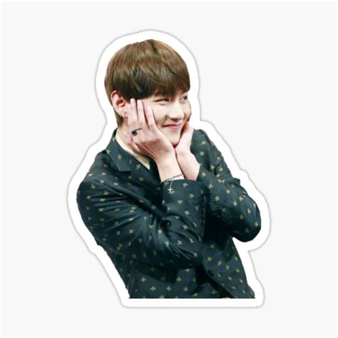 Aegyo V Sticker For Sale By Luizaliz Redbubble