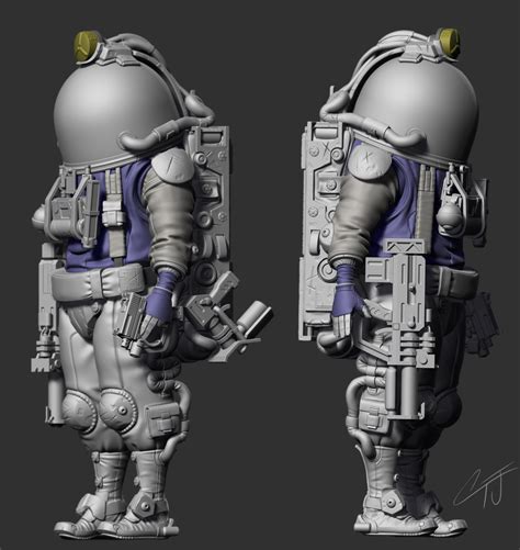 Artstation Wip Space Rats