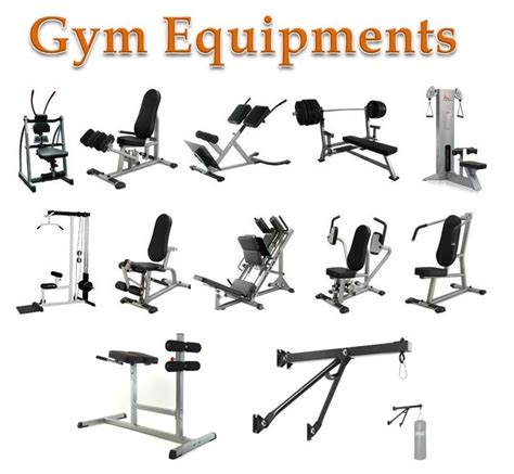 Know Your Gym Equipment A Comprehensive Guide To Names Of All The Gym