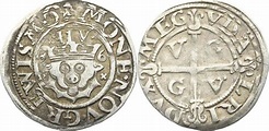 Mecklenburg-Güstrow Sechsling 1556 Ulrich III. 1556-1603. Kleiner ...