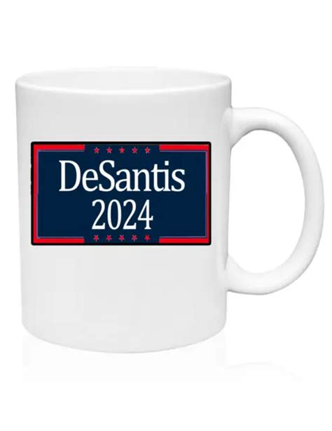 Desantis 2024 Make America Great Again Ceramic Standard Coffee Mug Cup