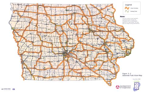Iowa Department Of Transportation Road Map Transport Informations Lane