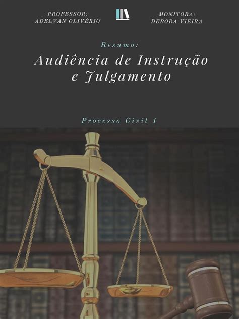 8 Resumo Audiência De Instrução E Julgamento Pdf Prova