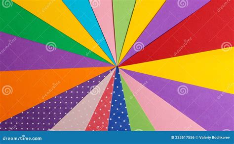 Colorful Paper Material Design Style Of Color Paper Color Papers