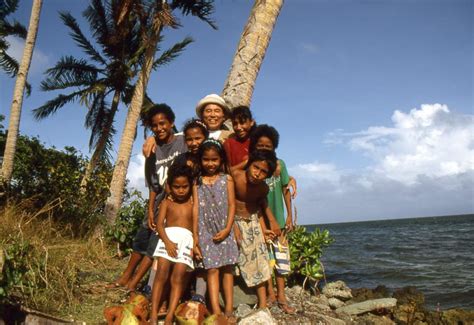 ヤップの女性たち（1998年1月）ミクロネシア連邦 地球へめぐり紀行