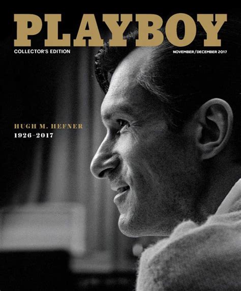Playboy Says Goodbye To Hugh Hefner By Making Him The First Man To Ever