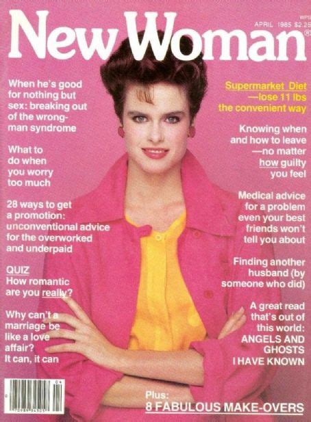 Kirsten Allen New Woman Magazine April 1985 Cover Photo United States