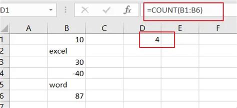 How To Count Cells That Contain Only Numbers In Excel Free Excel Tutorial