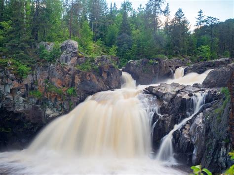 Waterfalls Of Ontario Kapkigiwan Falls