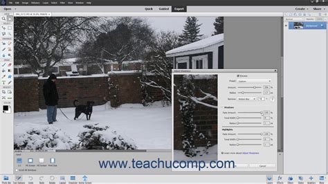 Photoshop Elements 2021 Tutorial Adjust Sharpness Adobe Training Youtube