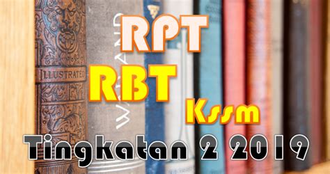 Rancangan pengajaran tahunan 2018 mata pelajaran : RPT RBT KSSM Tingkatan 2 2019 - GuruBesar.my