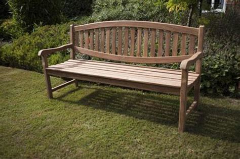 The Whitby Teak Garden Bench Garden Furniture Hunters Of Yorkshire
