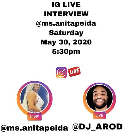 Tw Pornstars Anita Peida Exxxotica Twitter Catch Me Live Tomorrow On Ig Live Being