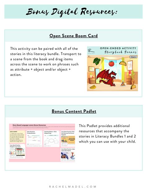 Story Based Language Lesson Bundle 2 — Rachel Madel Speech Therapy Inc