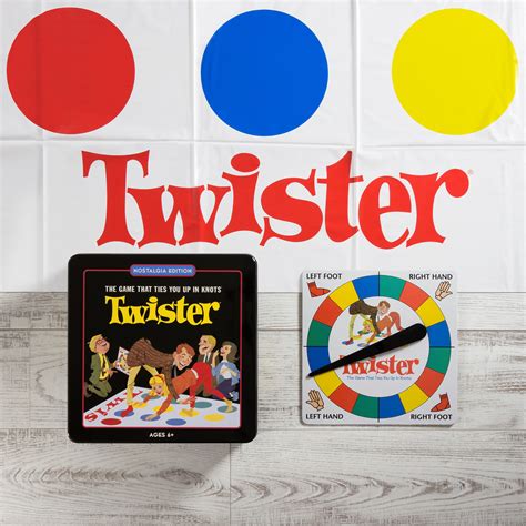 Twister Nostalgia Tin Ws Game Company Touch Of Modern