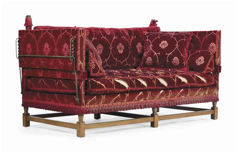 An English Oak Knole Sofa Circa 1900 By Morant And Co Christies