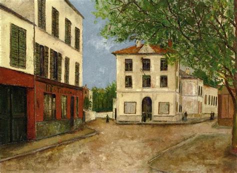 Street In Nanterre Maurice Utrillo