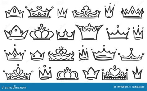 Queen Crown Sketch Line Art King Or Queen Crown Sketch Fellow Crowned