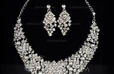 jewelry alloy rhinestones ladies sets beautiful jjshouse