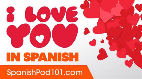 3 ways to say i love you in spanish youtube