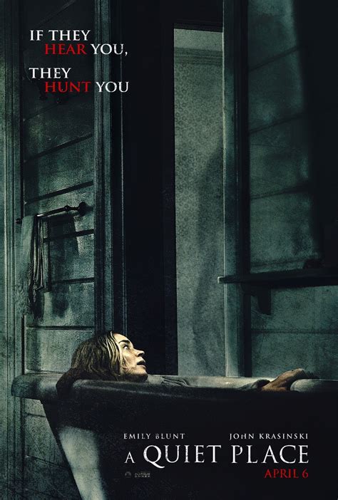A quiet place is, in many ways, like an extended classic horror movie sequence, such as famous ones in the birds or aliens, wherein the heroes must try not to disturb packs of resting monsters. A Quiet Place DVD Release Date July 10, 2018