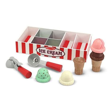 Melissa And Doug Scoop And Stack Ice Cream Cone Stack Melissa And Doug Toys