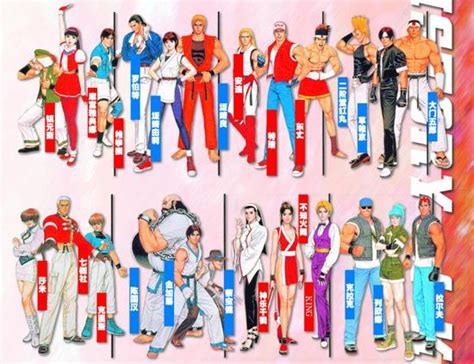 The King Of Fighters 97 Art Gallery Posters Box Art Movelists Tfg