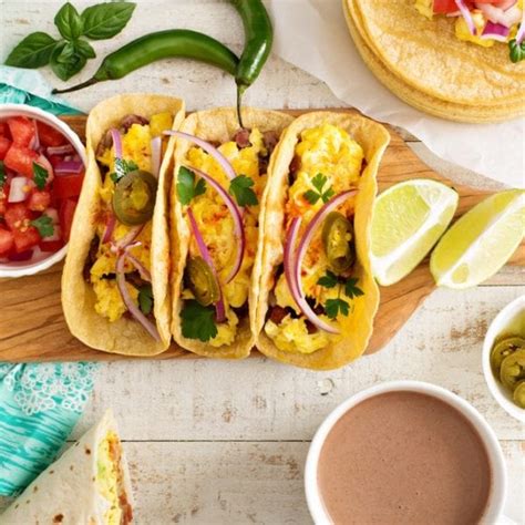 Easy Breakfast Tacos Recipe 2024