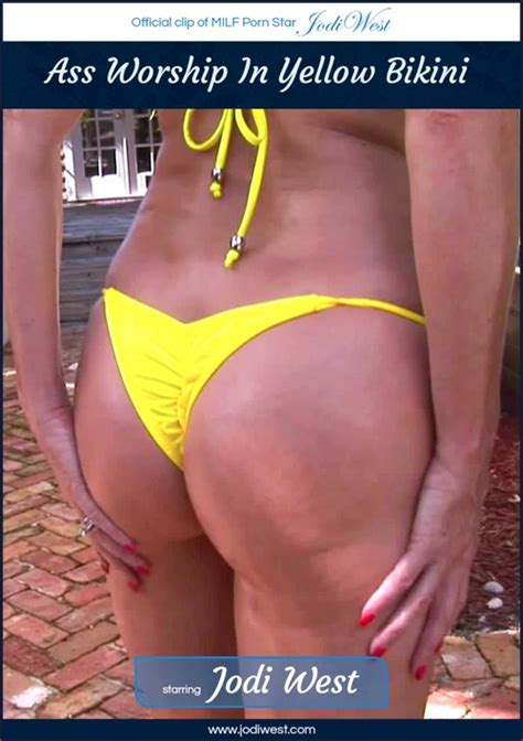 Ass Worship In Yellow Bikini Streaming Video On Demand