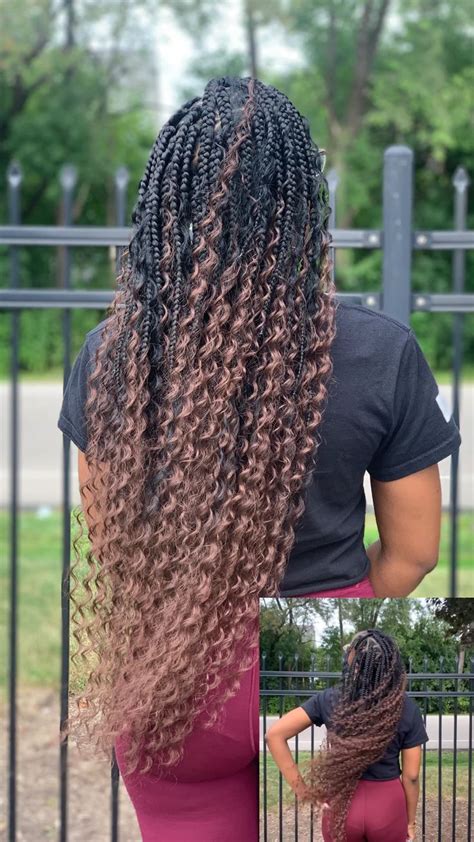 Even children care for their hair and appearance is very important. Bohemian Box Braids Video | Braided hairstyles, Braids ...