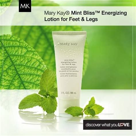 Apply at the end of a long day or massage into feet at the end of a pedicure. Mary Kay Mint Bliss Energizing Lotion for Feet & Legs ...