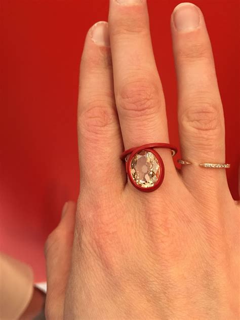 red enamel diamond ring taffin jewelry design inspiration jewelry inspiration red jewelry