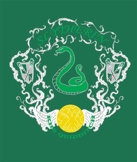 Slytherin Quidditch Shirt By Thimblebostitch On Deviantart